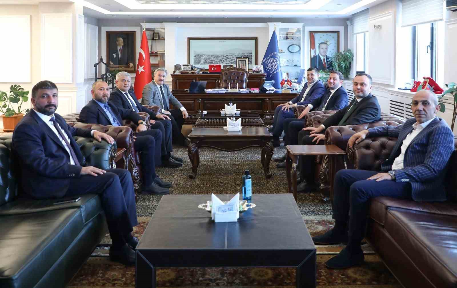 Başkan Palancıoğlu Cumhur İttifakı’nı ağırladı