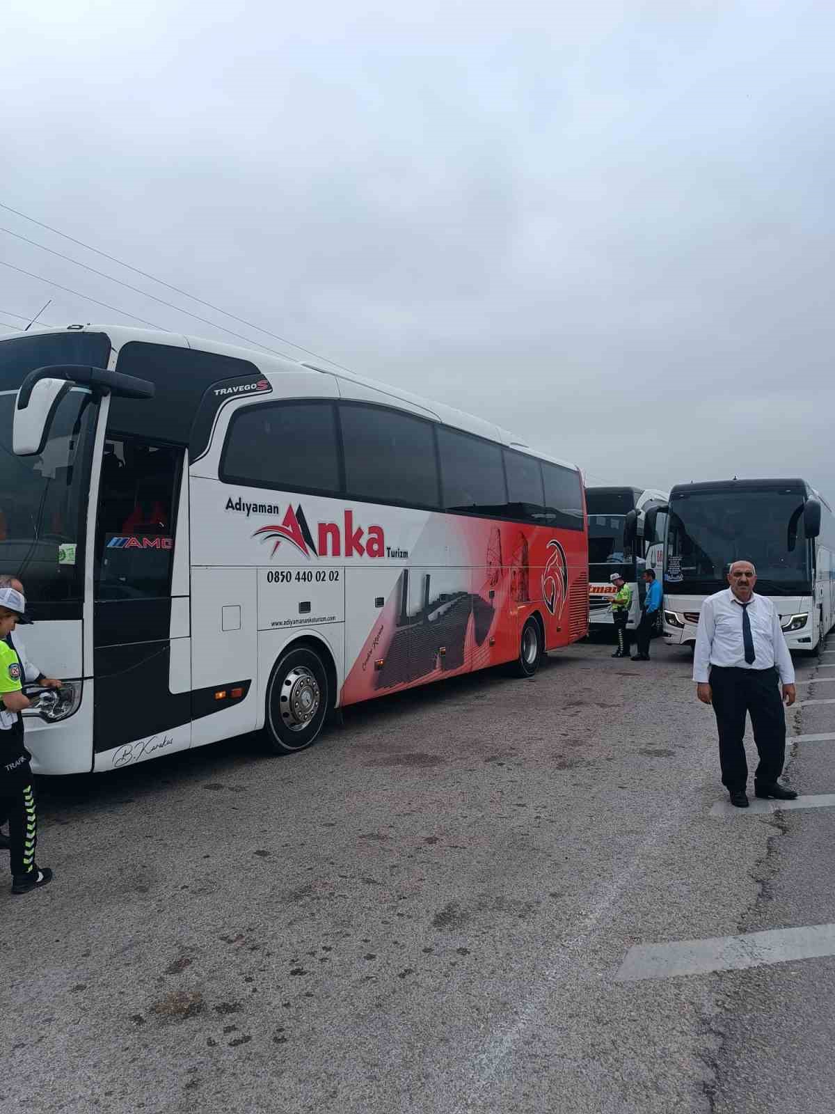 Yolcu otobüslerine sıkı denetim