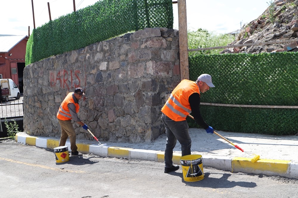 Ardahan Belediyesi’nden boyama seferberliği