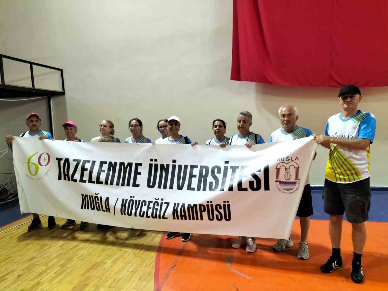 Köyceğiz Tazelenme Üniversitesi’nin olimpiyat heyecanı başladı