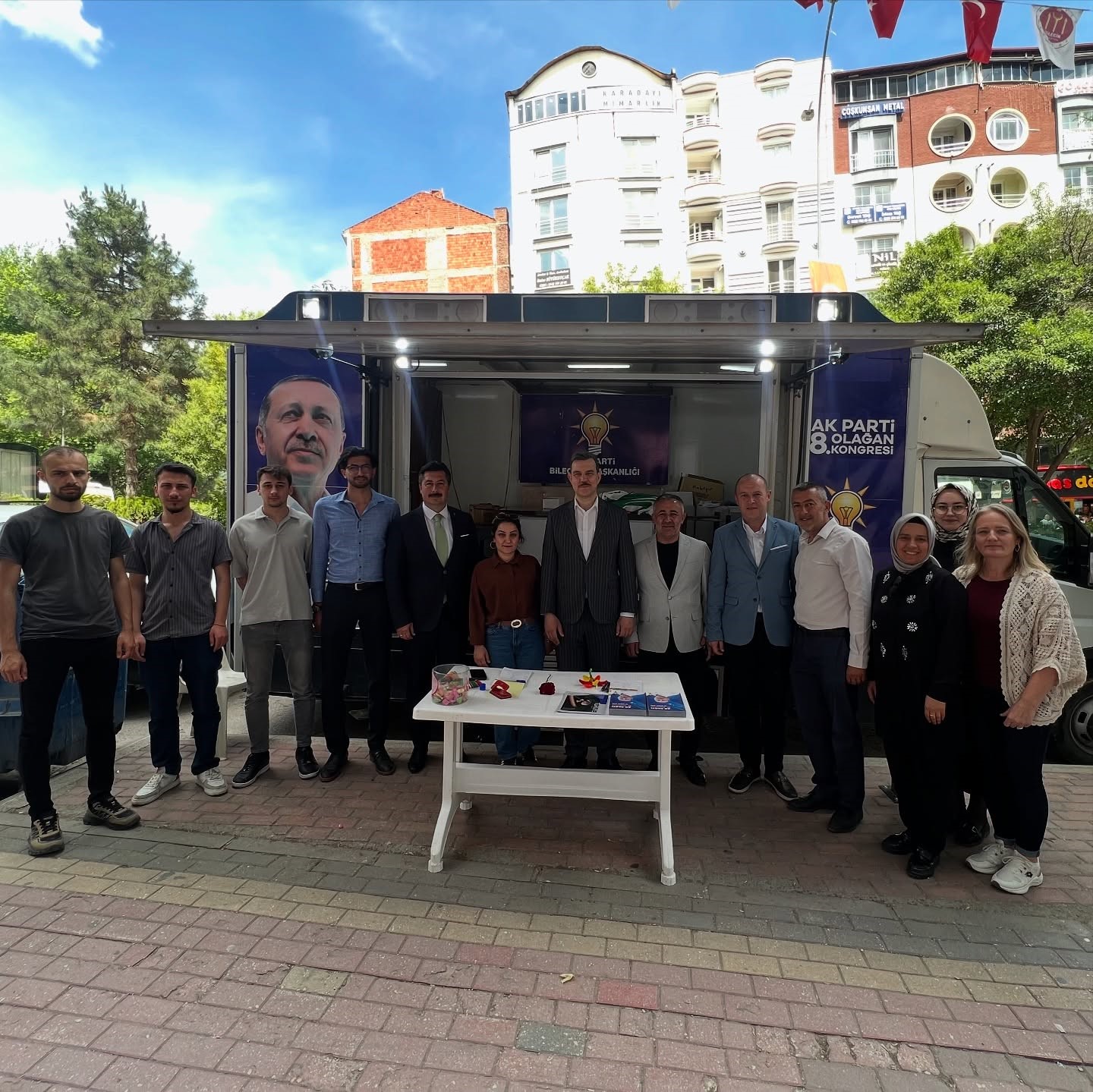 AK Parti Bilecik İl Başkanı Serkan Yıldırım’a ziyaret