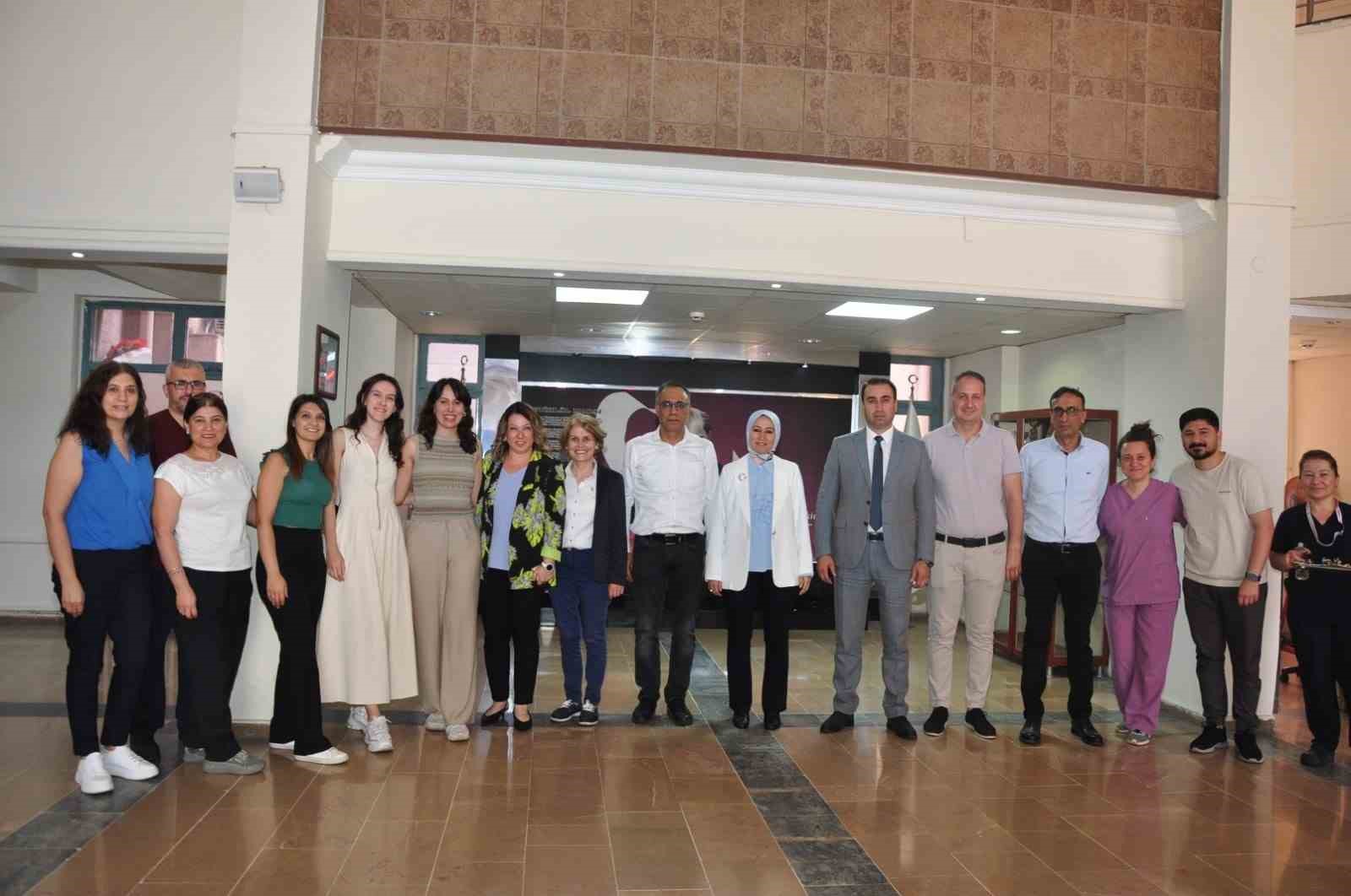 Aydın Devlet Hastanesi’nde bayramlaşma töreni düzenlendi