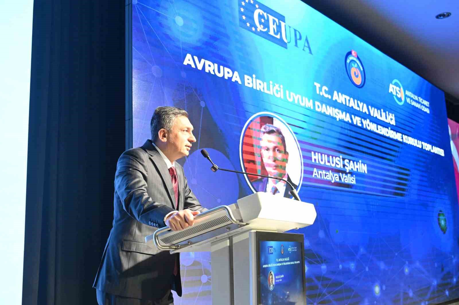 Avrupa Birliği Uyum, Danışma ve Yönlendirme Kurulu Toplantısı gerçekleştirildi