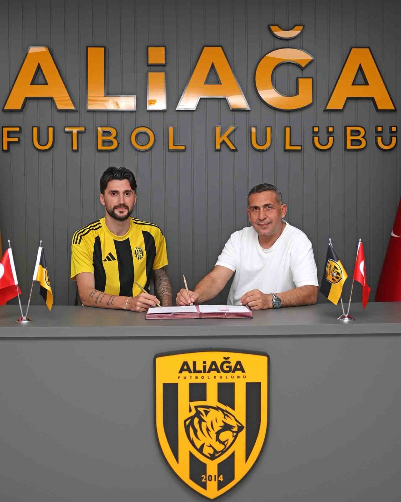 Aliağa FK’dan savunmaya takviye