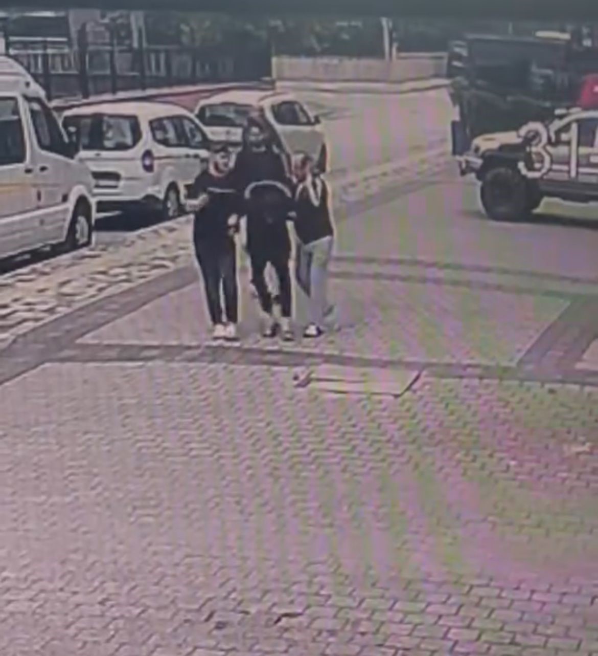 Eve giren şahsa meydan dayağı