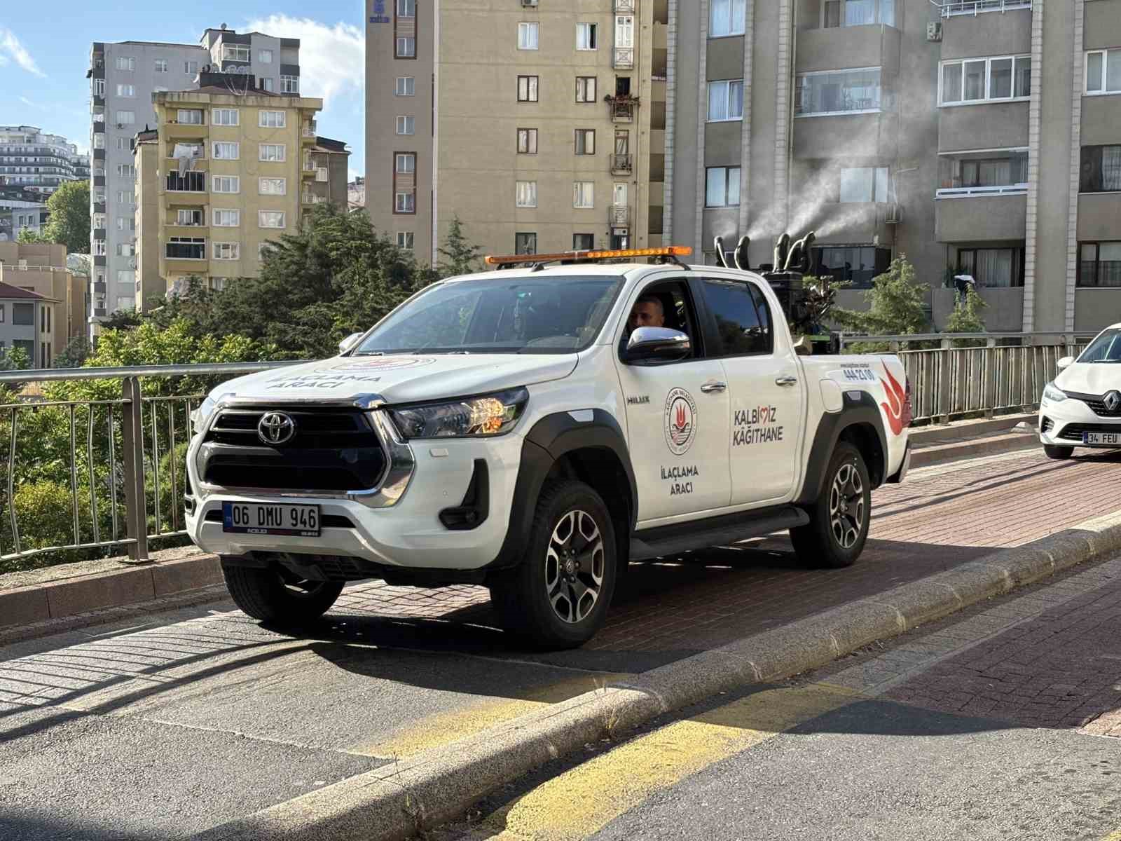 Kağıthane’de yaz boyu haşerelere geçit yok