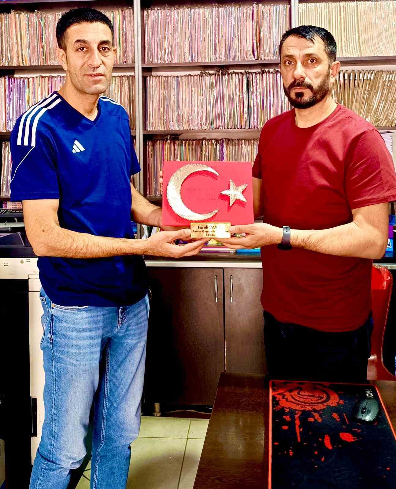 Patnos İlçe Gençlik ve Spor Müdürlüğü’nden Patnos Gazeteciler Cemiyeti’ne ziyaret