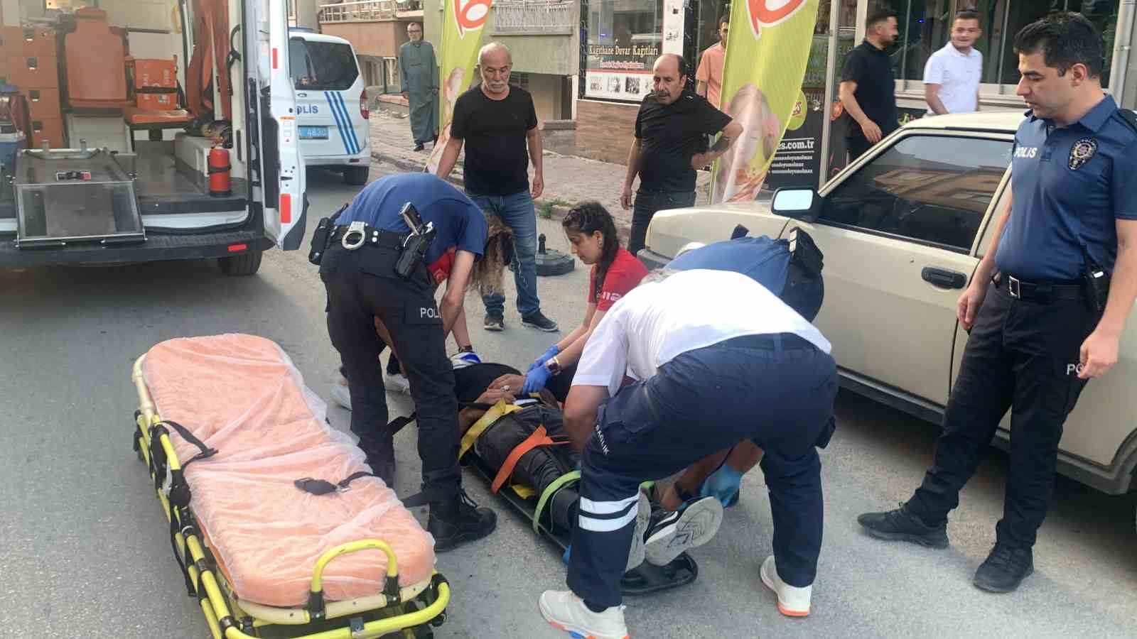 Karaman’da bir kişi sopayla darp edildi