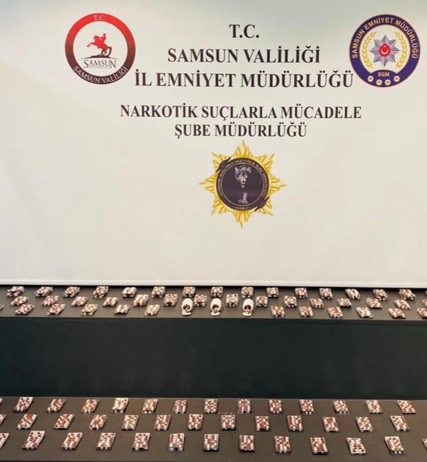 Çikolatanın içine gizlenmiş uyuşturucu ele geçirildi