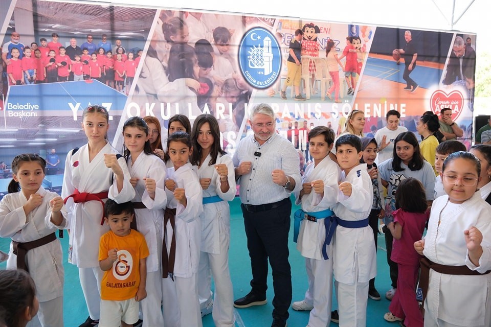 Çorum Belediyesinden çocuklara dolu dolu yaz okulu programı