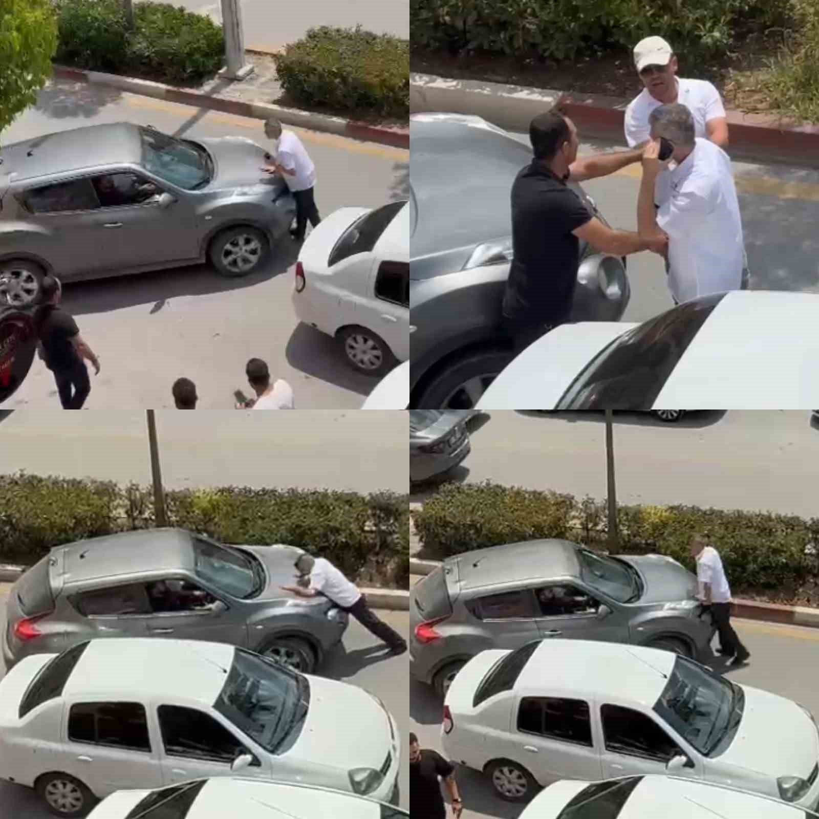İki farklı olayda araçla insanlara çarptılar: O anlar kamerada
