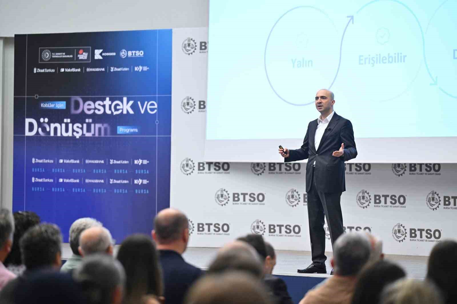 BTSO’da KOSGEB destek programları tanıtıldı