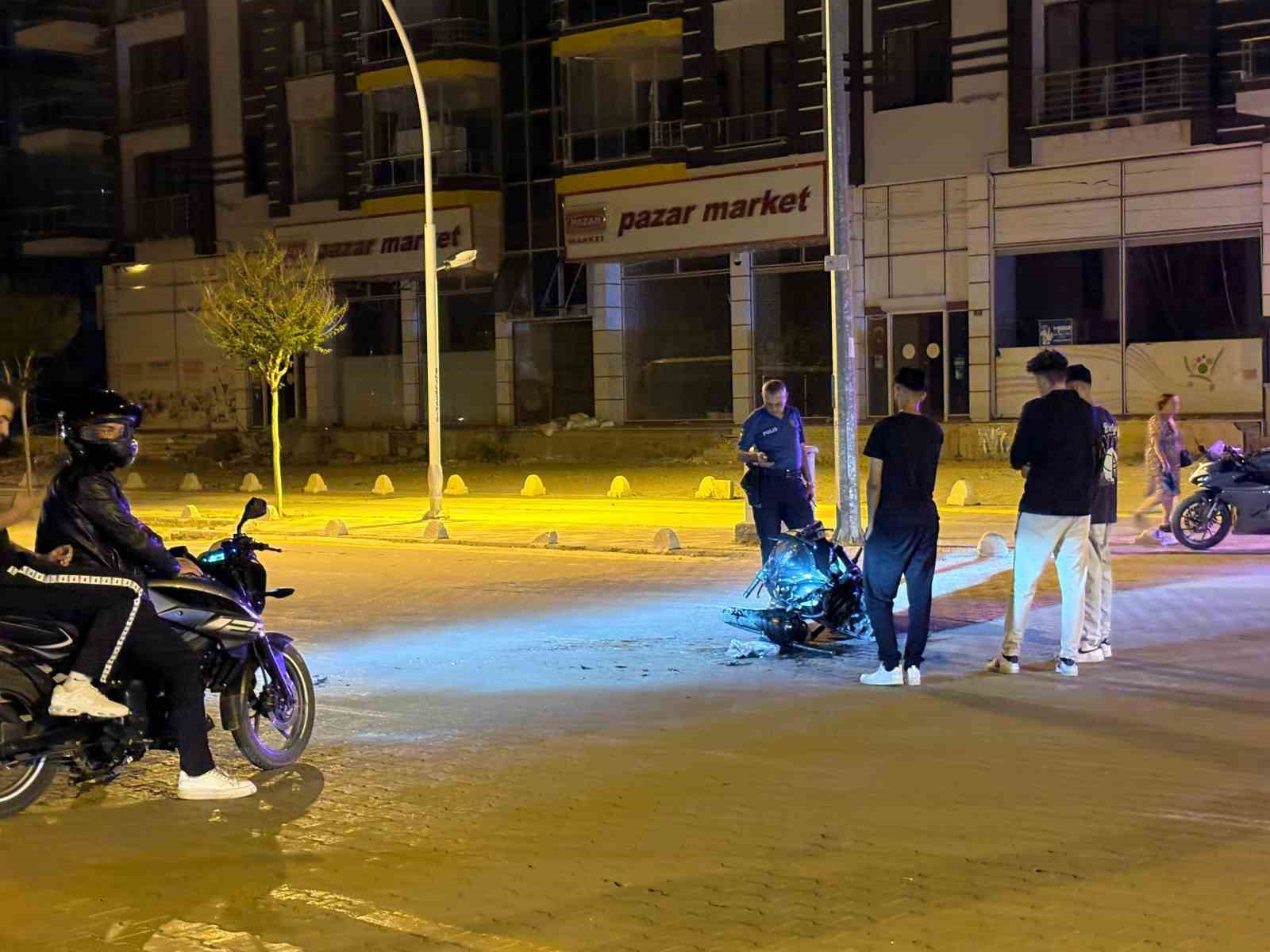 Malatya’da otomobil ile motosiklet çarpıştı: 1 yaralı