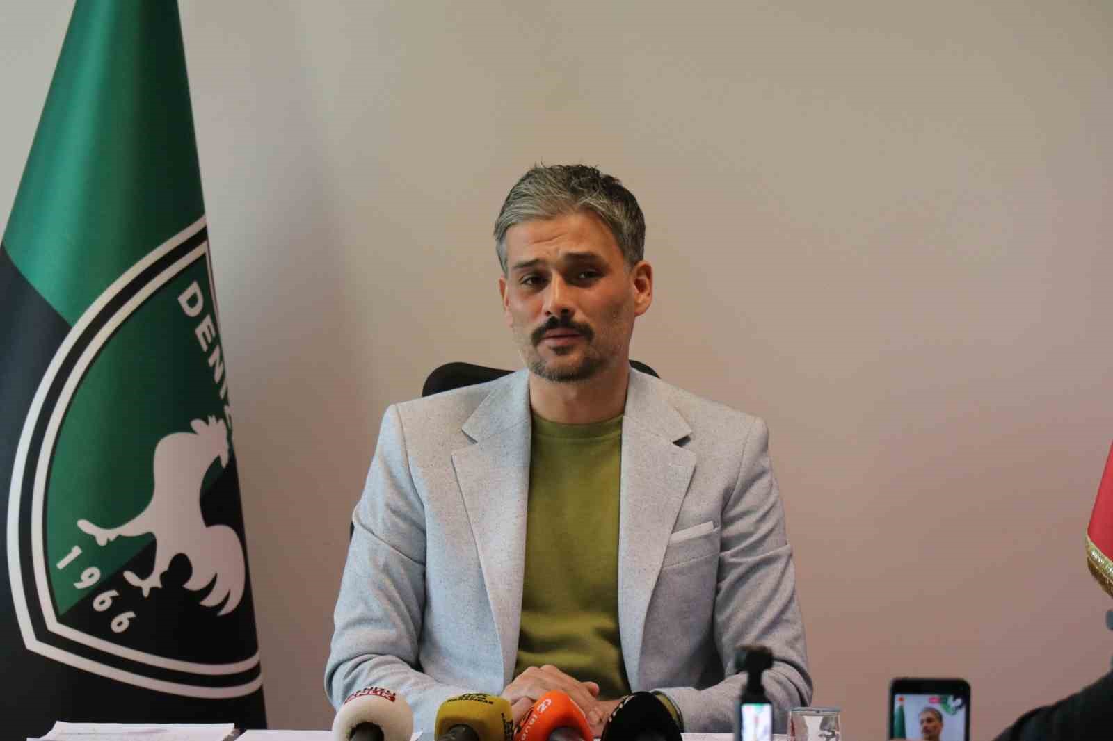 Denizlispor’dan, eski başkan Erhan Ergil hakkında suç duyurusu