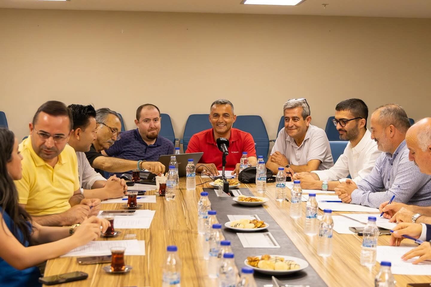 Forum öncesi yapılan toplantıda Manavgat’ın geleceği konuşuldu
