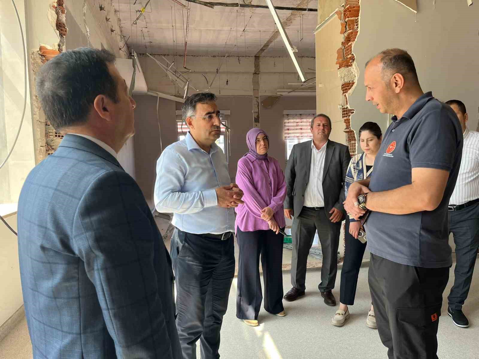 Tüp bebek merkezi inşaat çalışmaları sürüyor
