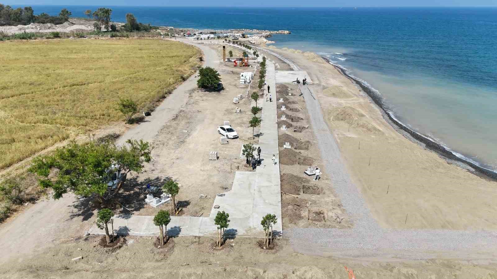 Büyükdere Plajı Hatay turizmine kazandırılıyor