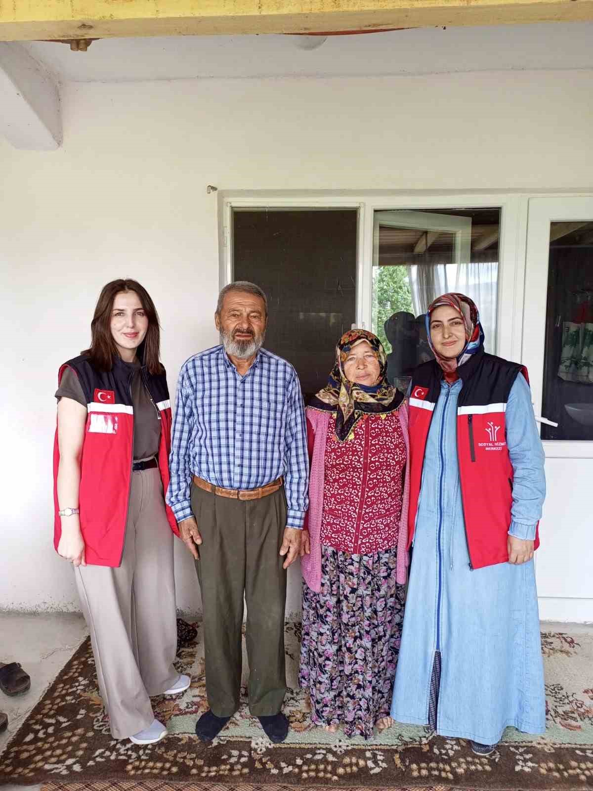 Kurban Bayramı öncesi gazi ve şehit ailelerine anlamlı ziyaret