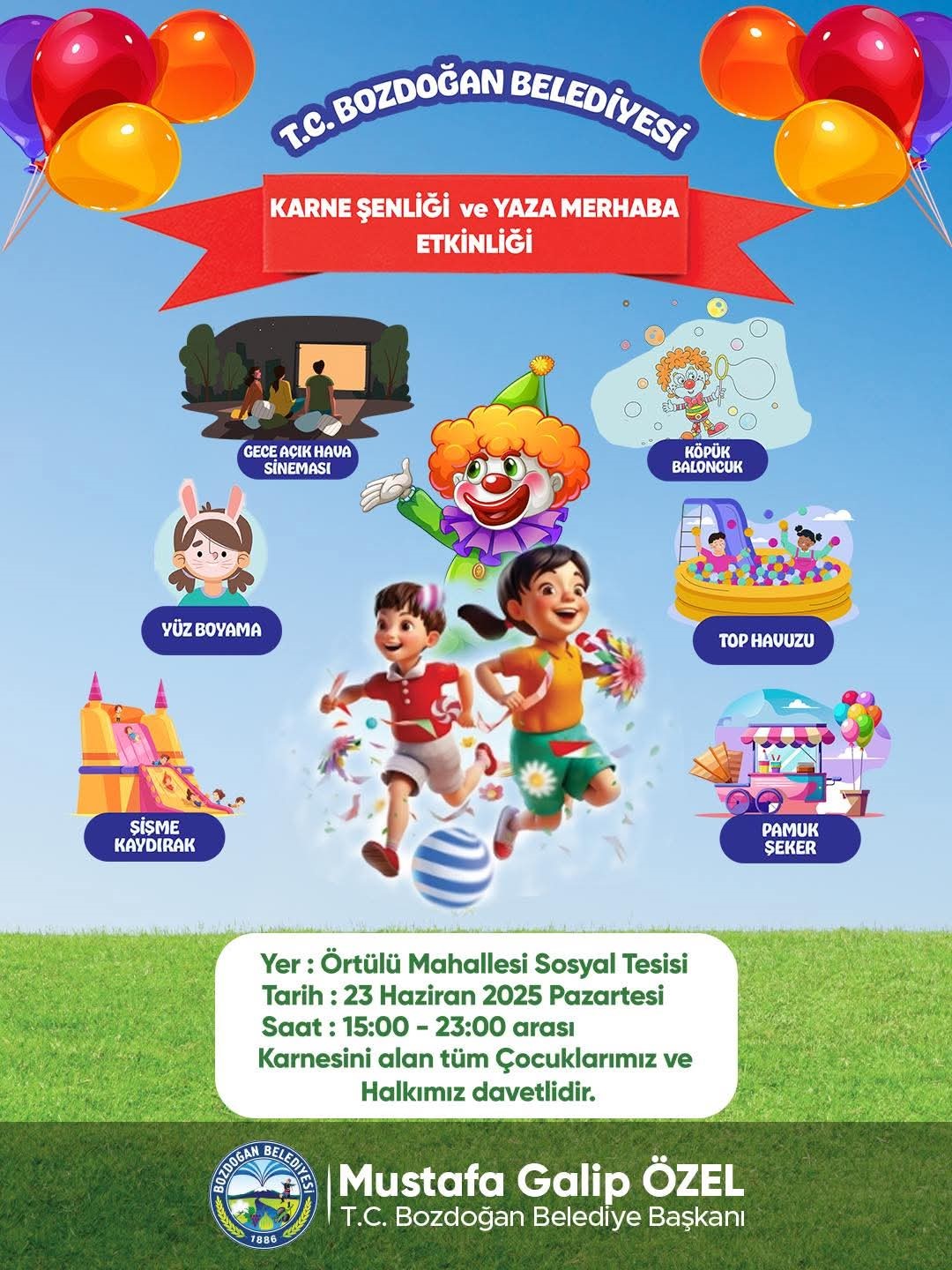 Başkan Özel’den öğrencilere karne hediyesi