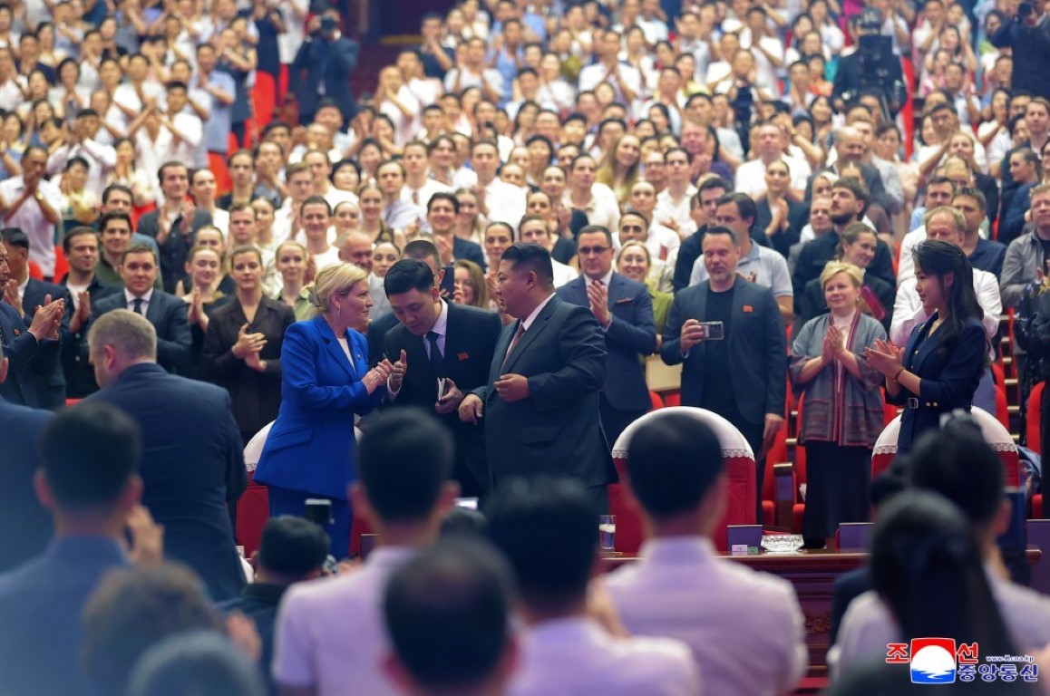 Kuzey Kore lideri Kim Jong-un, Rus Bakan Lyubimova'yı ağırladı