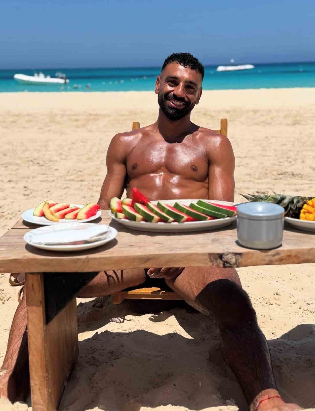 Premier Lig’in gol kralı Muhammed Salah, Bodrum’a hayran kaldı