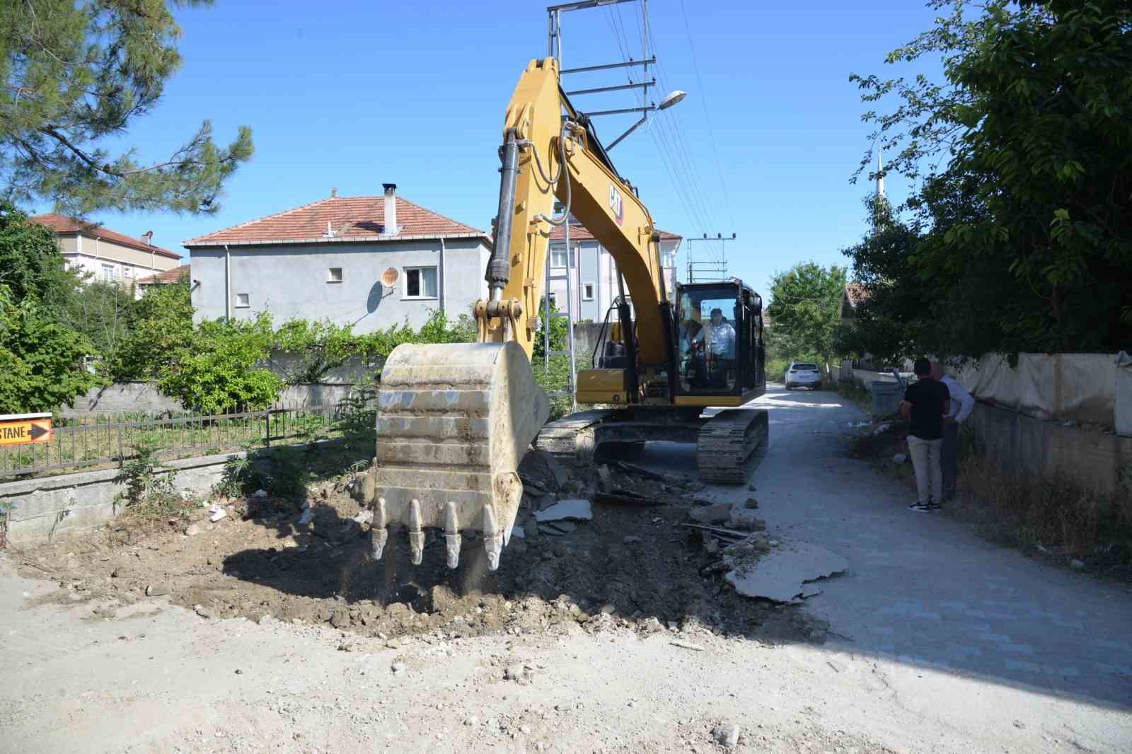 Türkeli’de 2. etap sıcak asfalt çalışmaları başladı