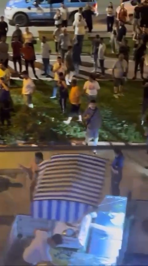 Bursa sahillerine seyyar satıcı operasyonu