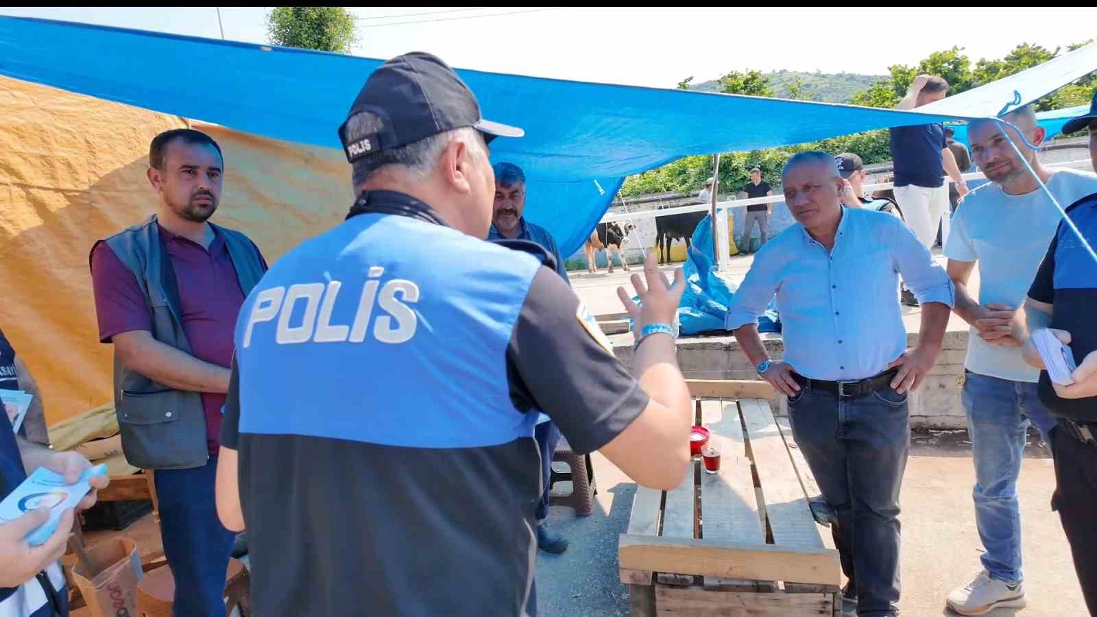 Samsun polisi hayvan pazarlarında sahte paraya karşı uyardı