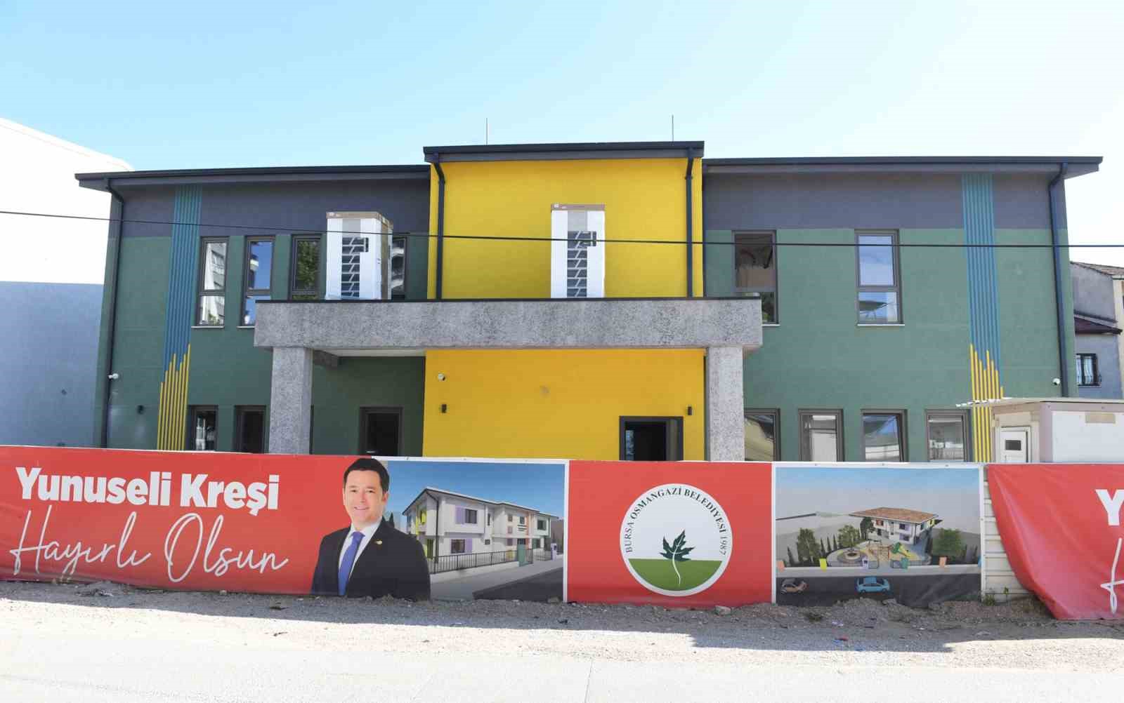 Osmangazi’de kreş sayısı 7’ye ulaşıyor