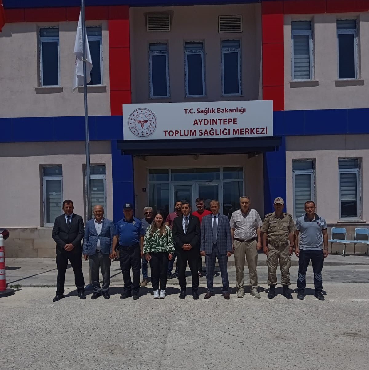 Kaymakam Böçkün güvenlik güçlerinin ve sağlık çalışanlarının bayramını kutladı