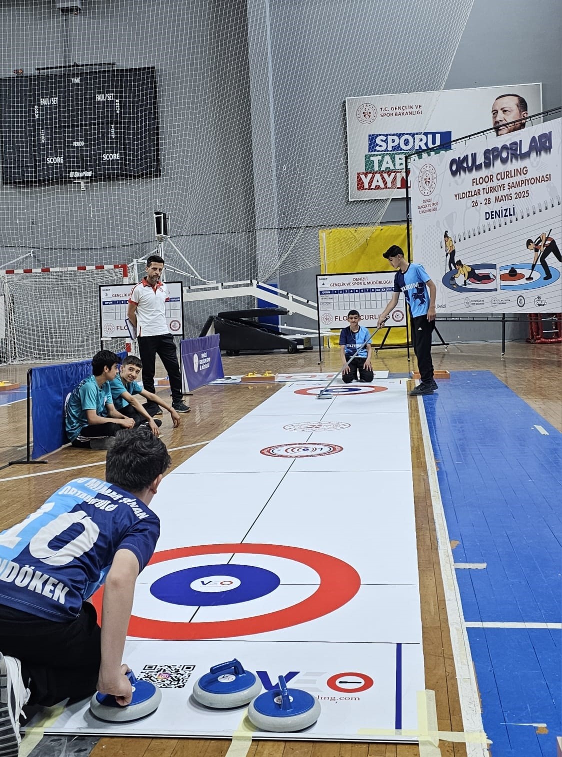 Tuzcu Mimar Sinan Ortookulu Curlingte Türkiye ikincisi oldu