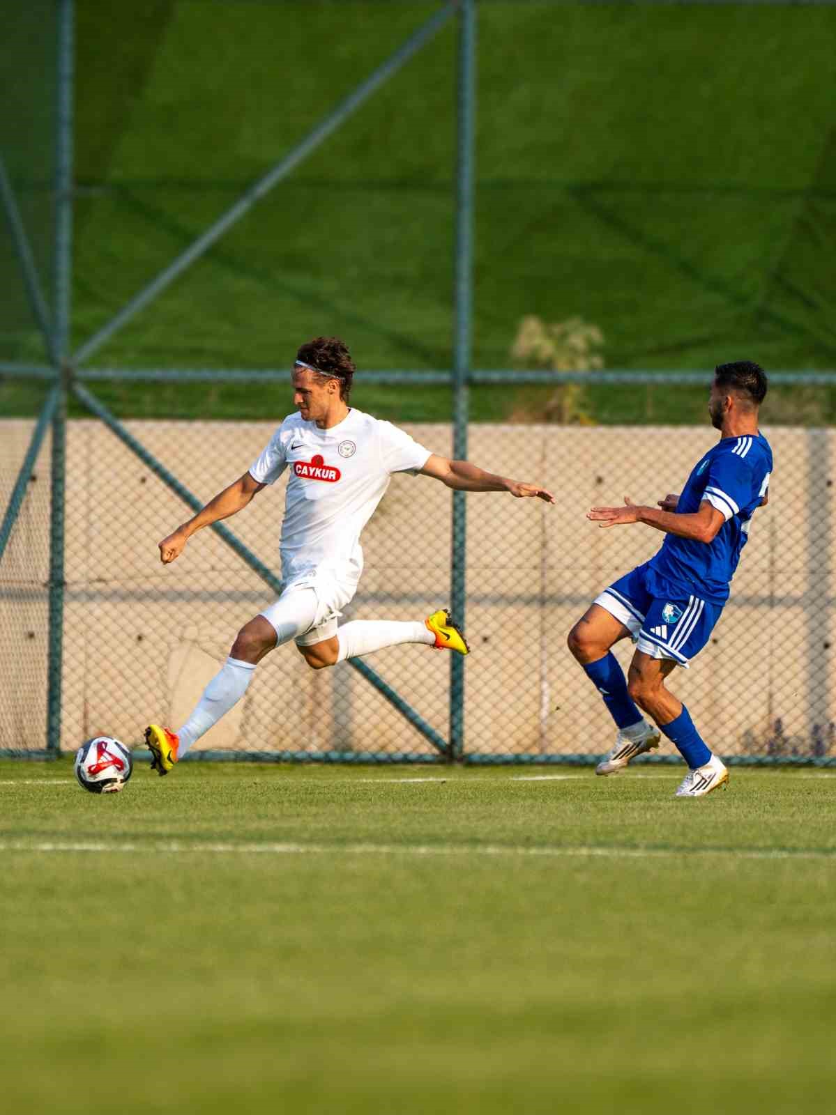 Erzurumspor FK, Rizespor’u hazırlık maçında 1-0 mağlup etti