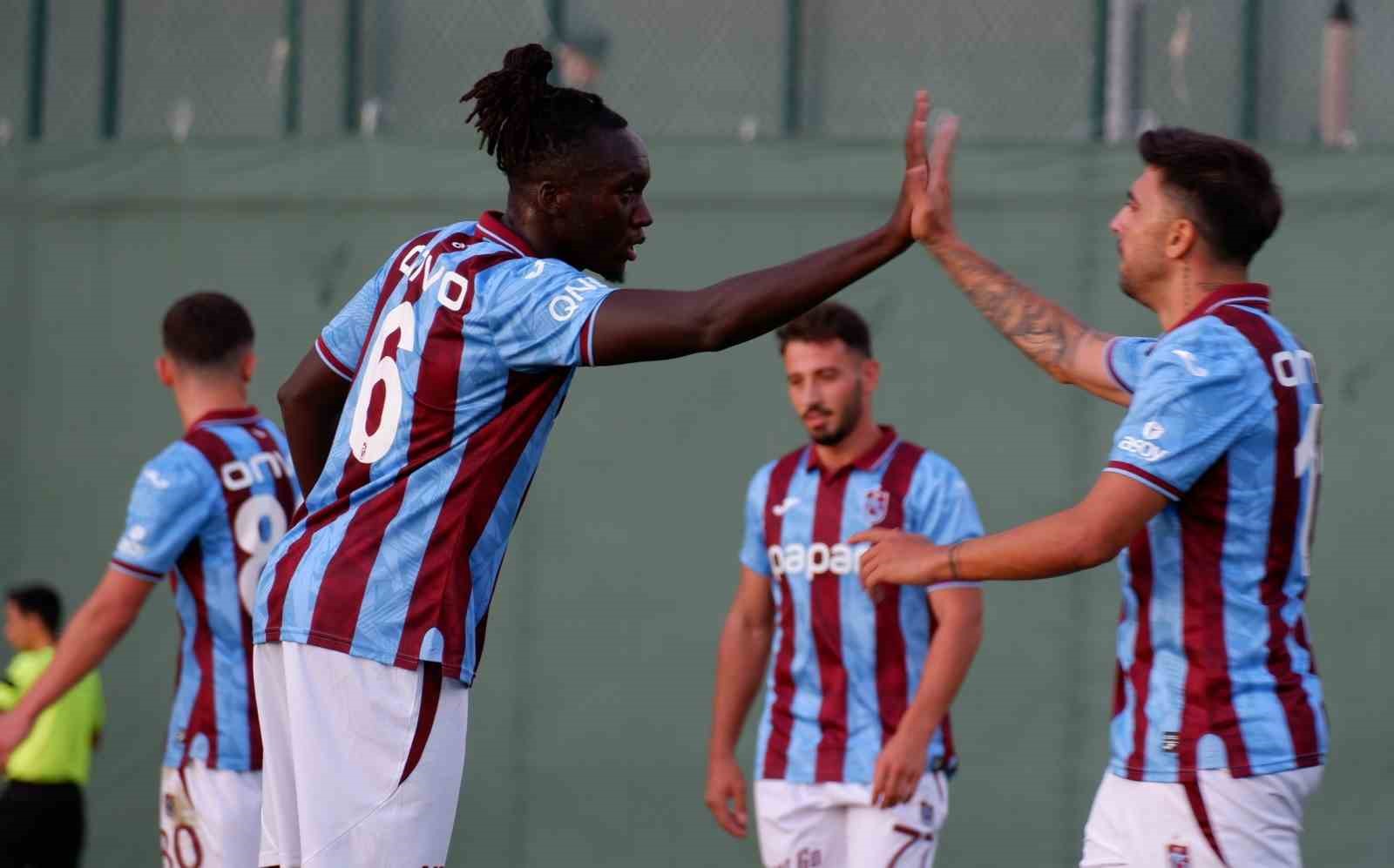 Hazırlık maçı: Trabzonspor: 3 - Ümraniyespor: 1