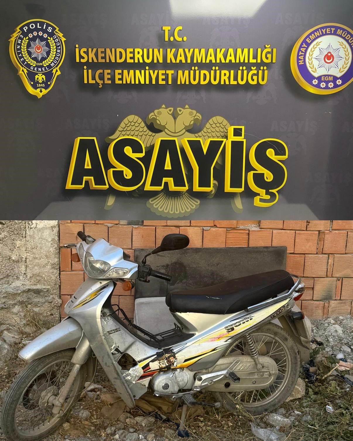 İskenderun’da hırsızlık şüphelisi şahıs yakalandı