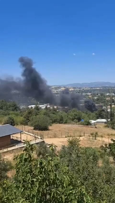 Bursa’da korkutan yangın