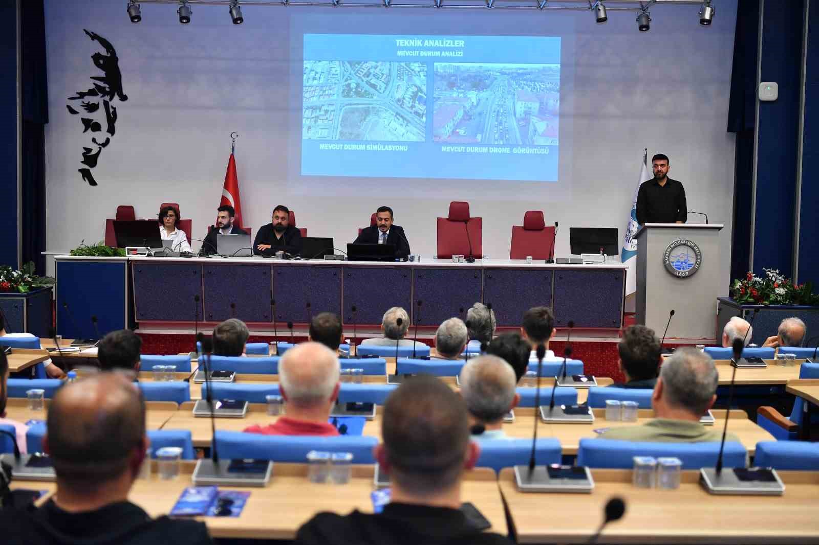 Kartal Katlı Kavşağı ve bağlantı yolu projesi anlatıldı