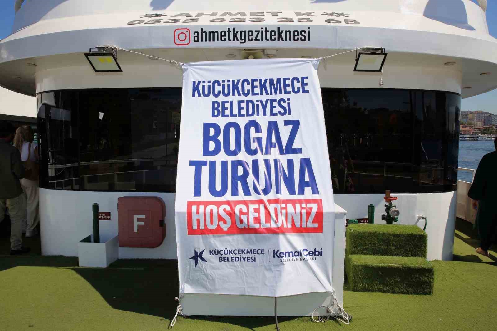 Küçükçekmece Belediyesi’nden kadınlara özel Boğaz turu