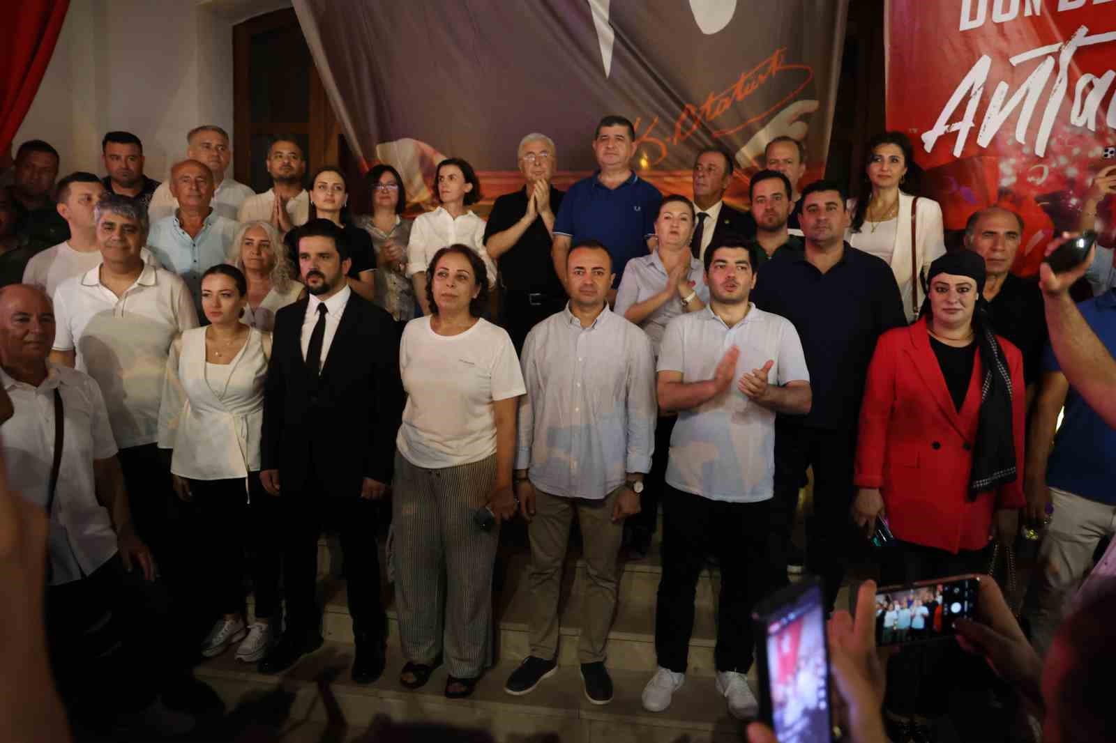 Antalya’da Muhittin Böcek’e destek mitingi