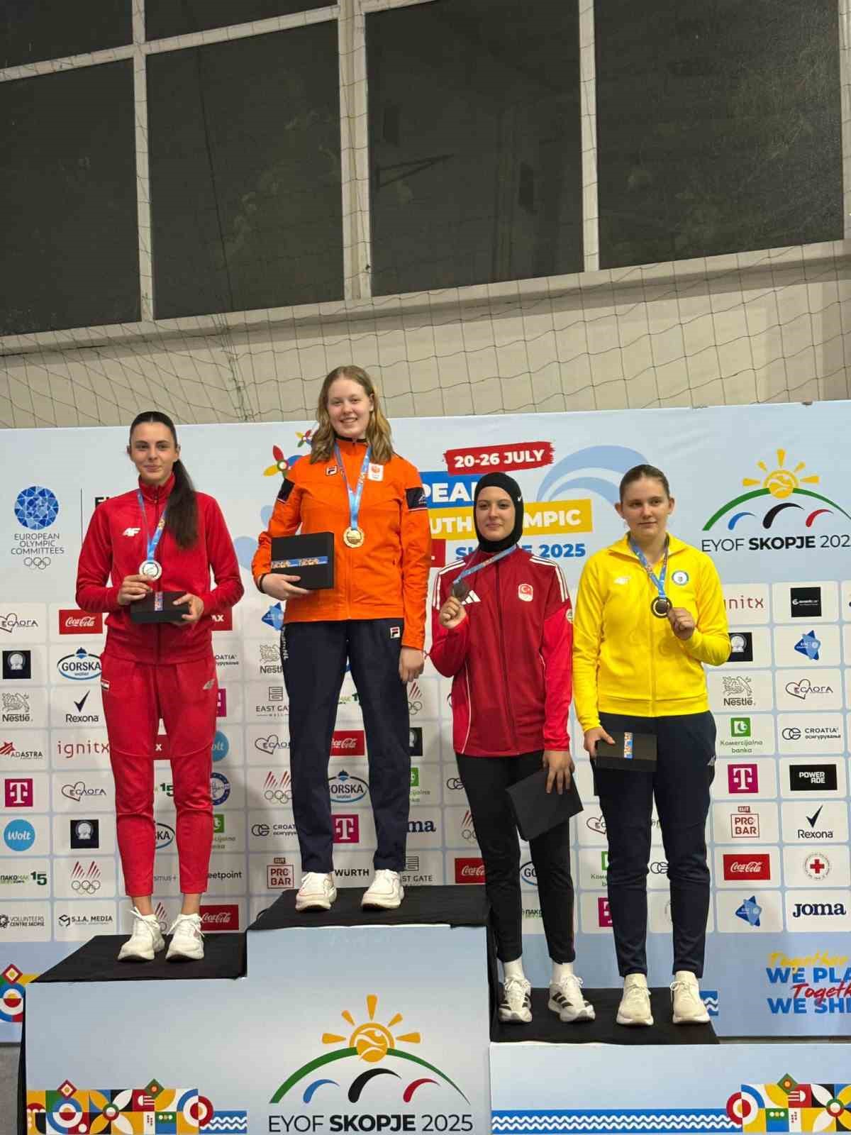 Milli sporcu Elifnaz, yaz olimpiyatlarında Aydın’ı gururlandırdı