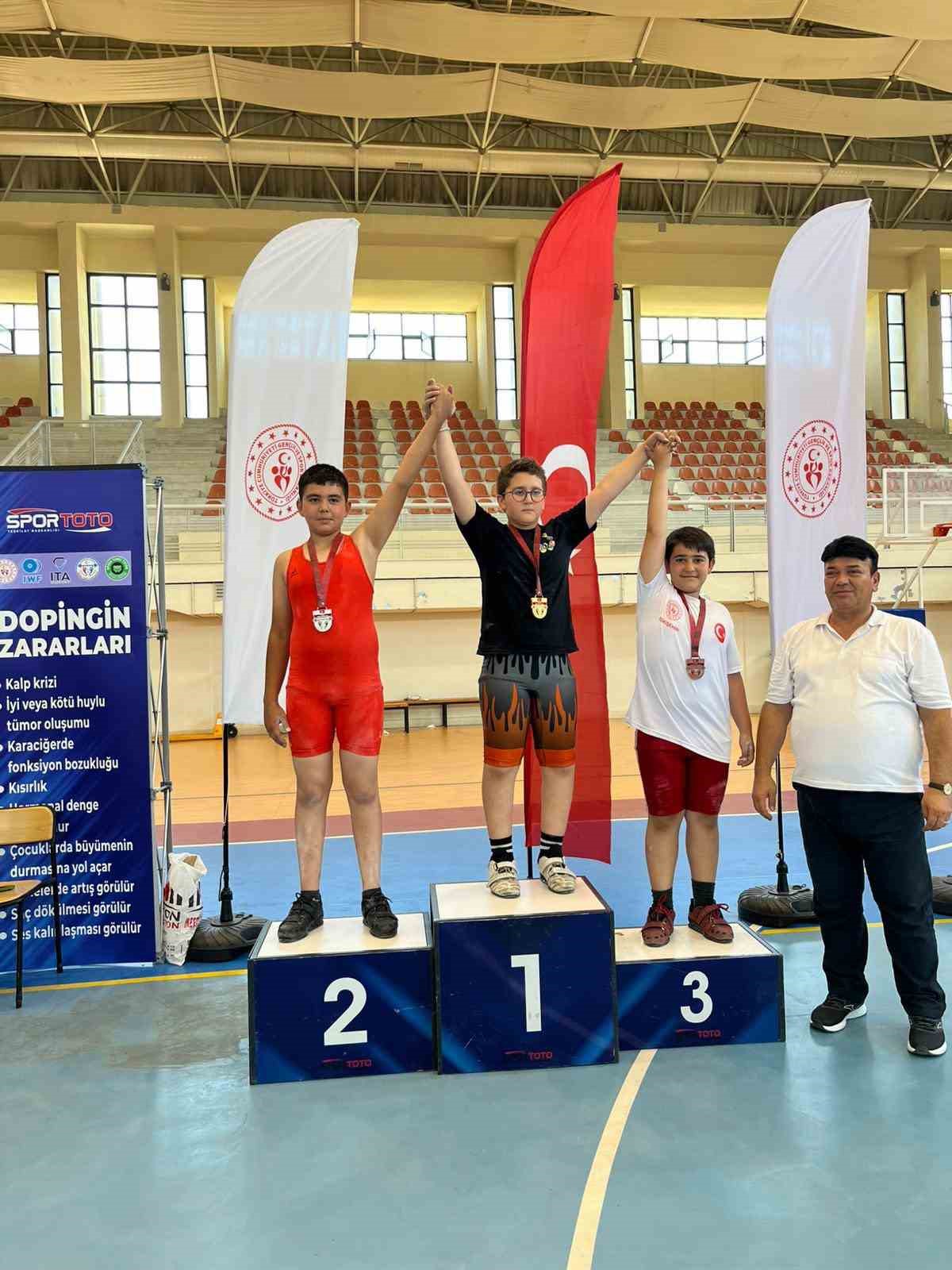 Genç sporcu, Türkiye 3’üncüsü oldu
