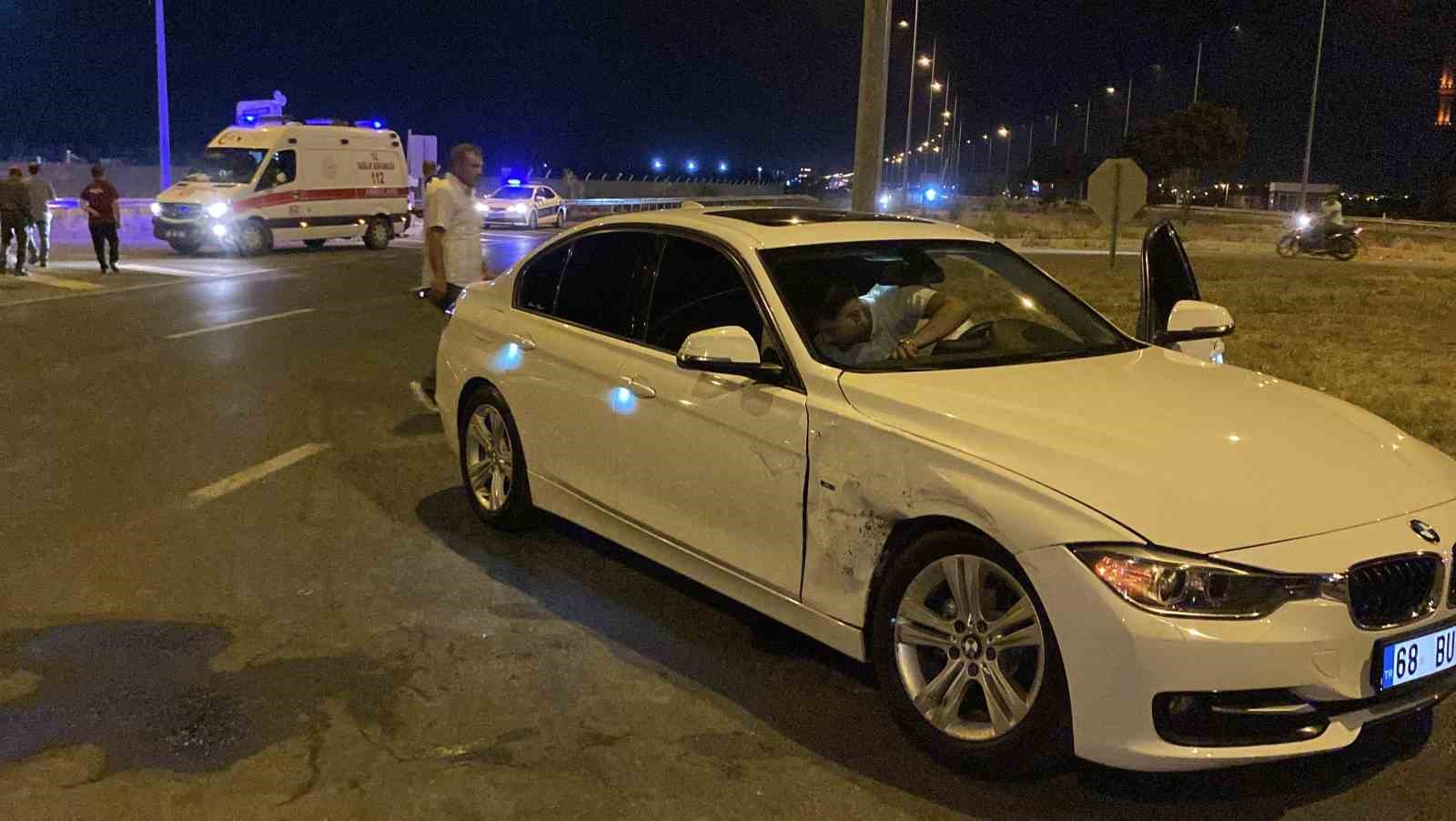 Aksaray’da hafif ticari araç otomobille çarpıştı: 1 yaralı