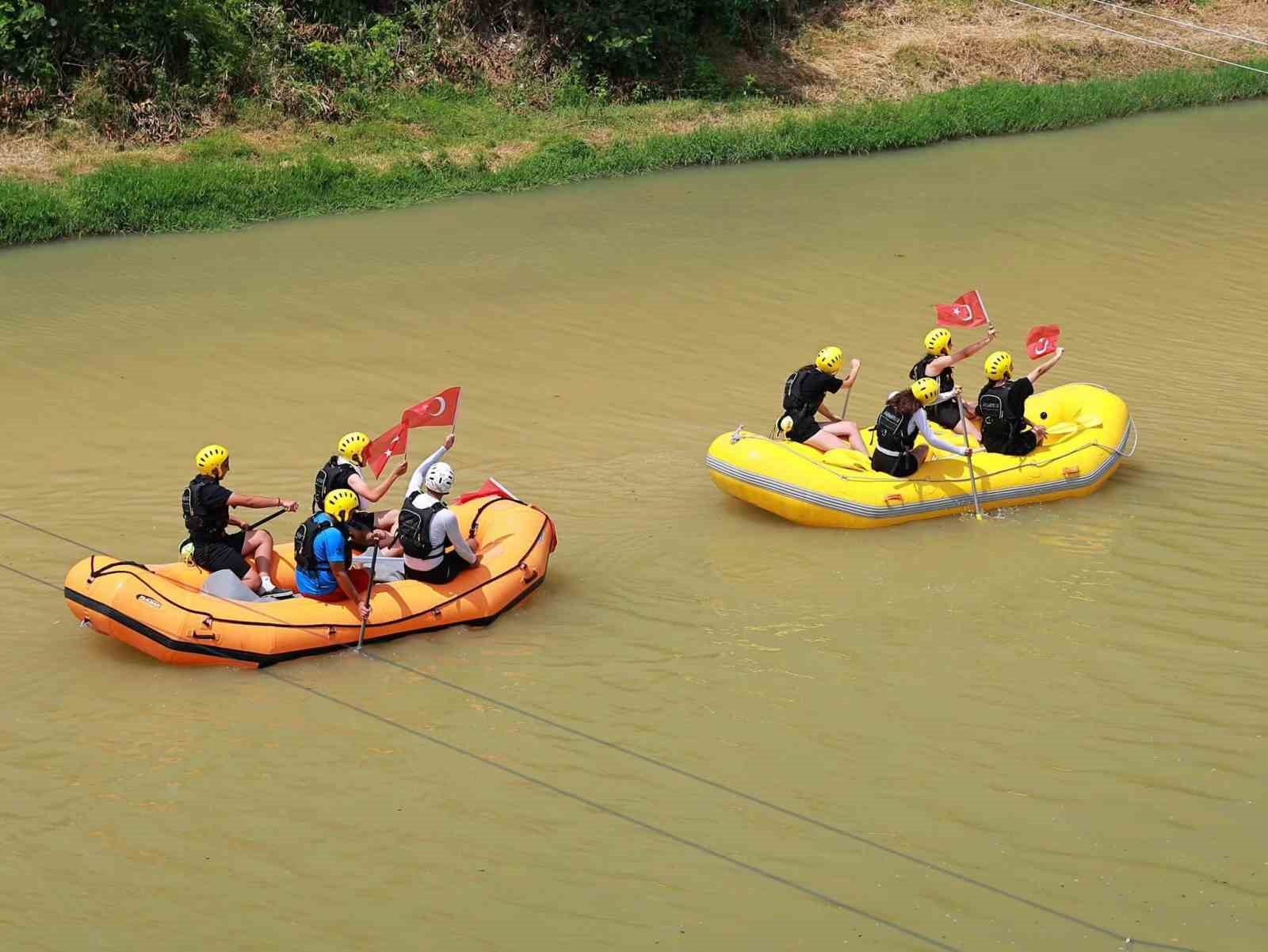 Giresun’da Rafting Türkiye Şampiyonası heyecanı