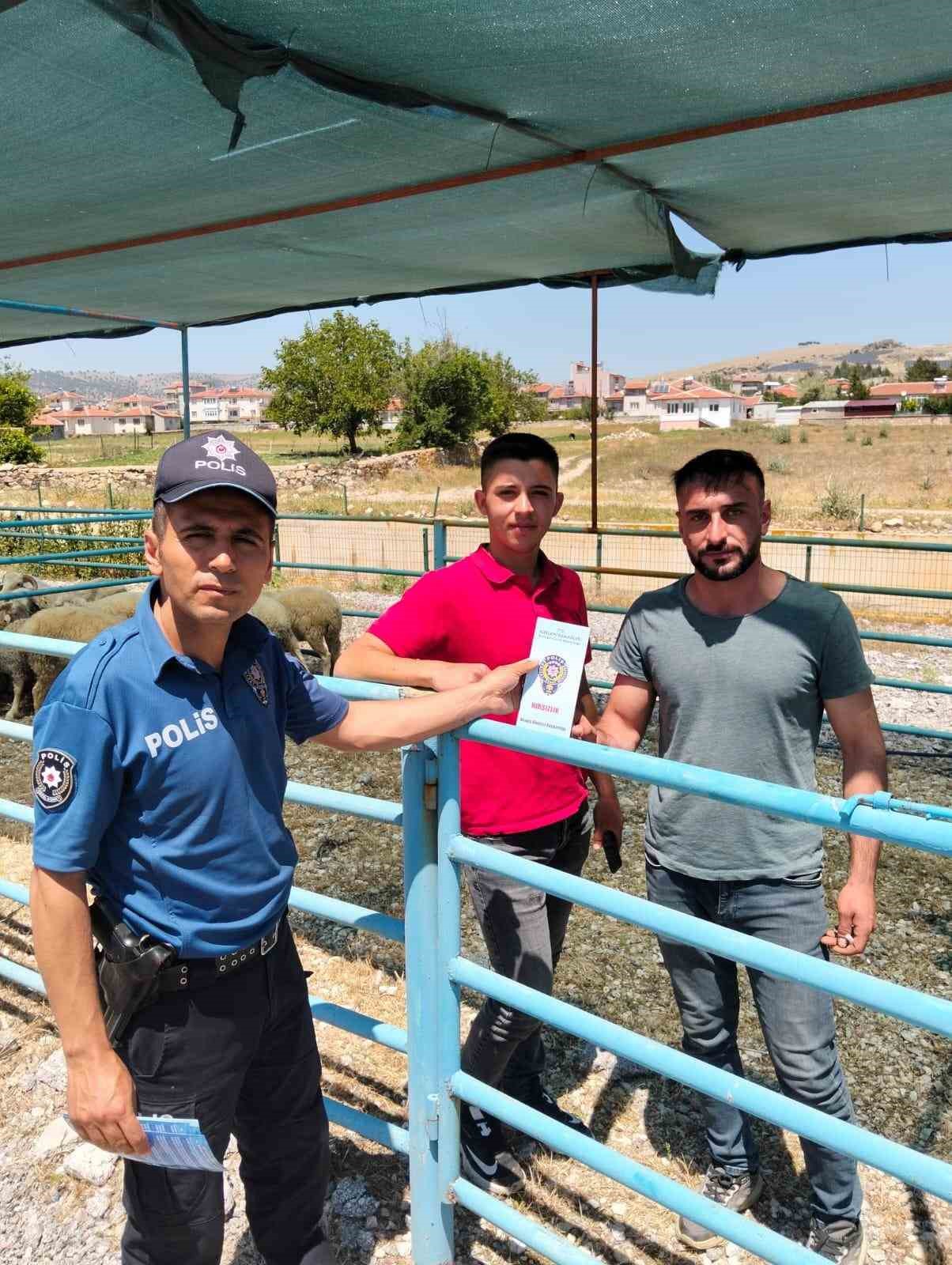Bayat’ta emniyet ve jandarmanın denetim ve bilgilendirmeleri sürüyor