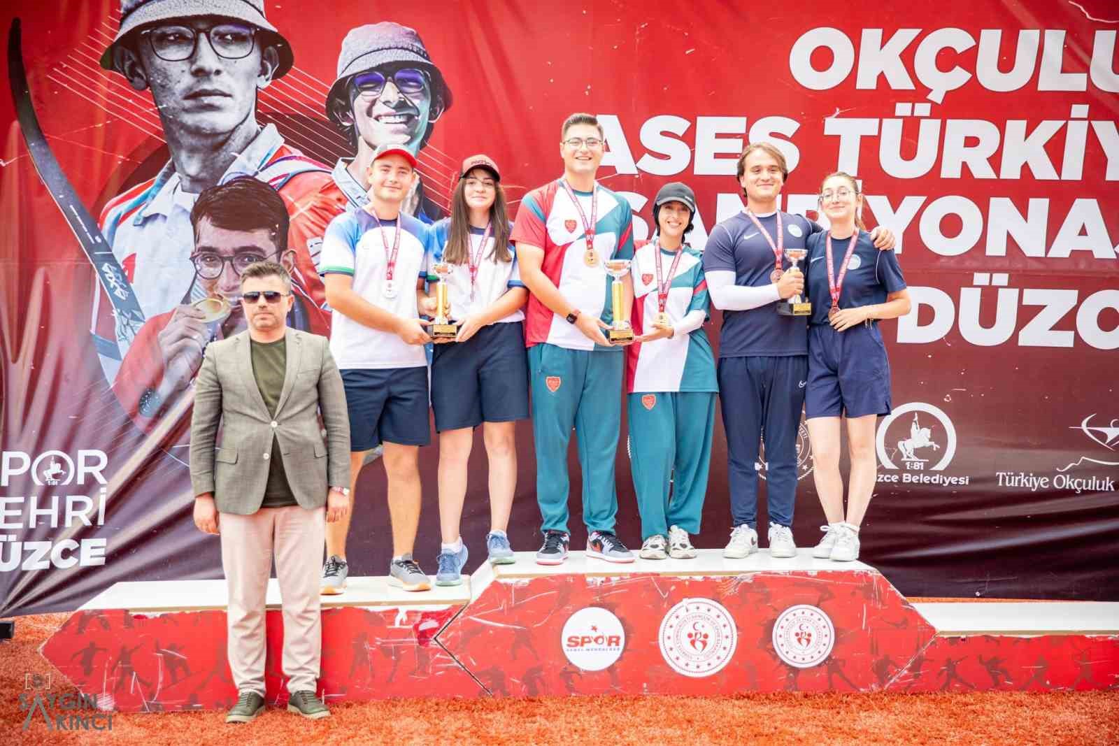 Kayserili okçular yine 12’den vurdu