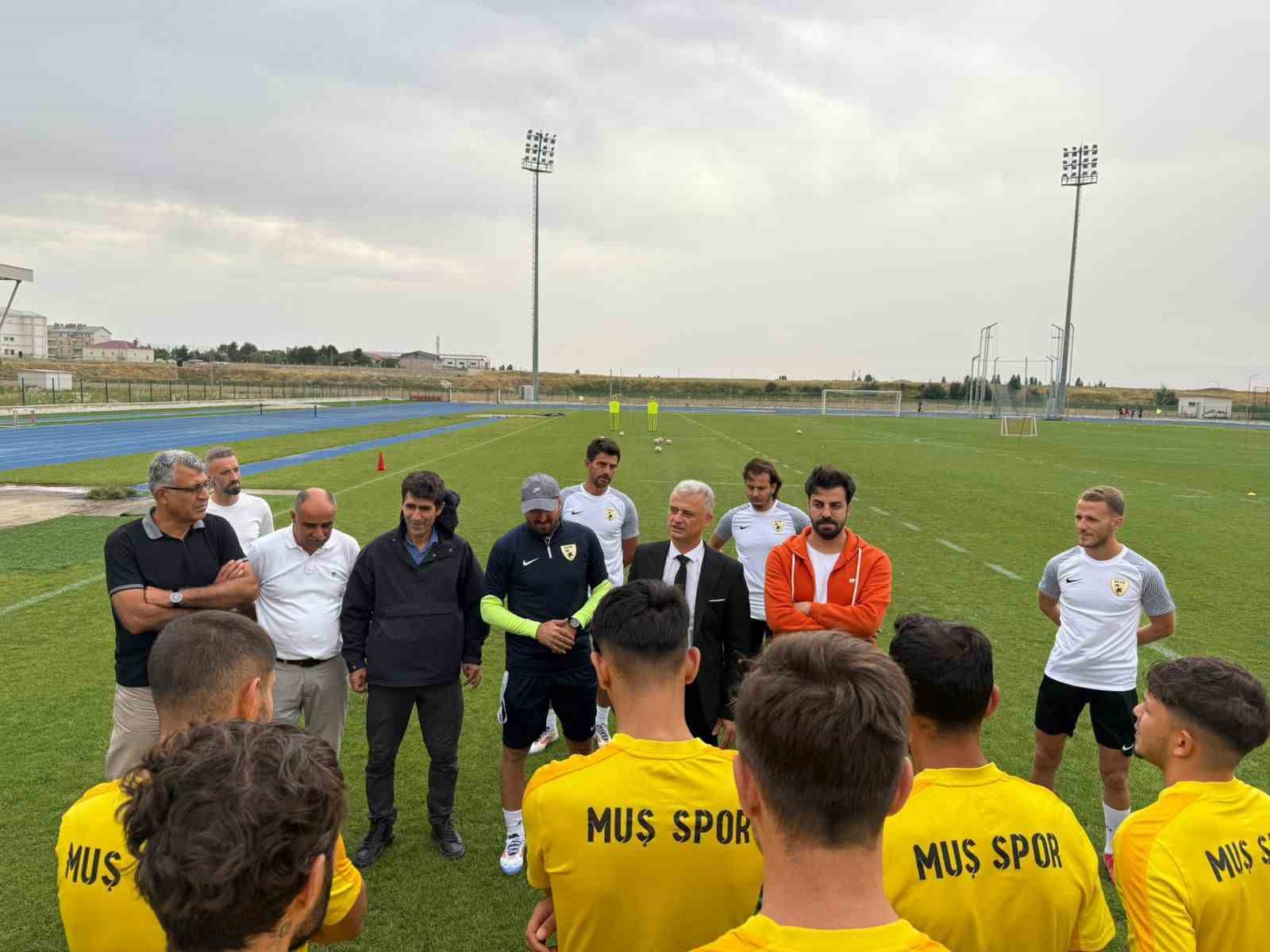 Müdür Kılıç’tan Muşspor’a ziyareti