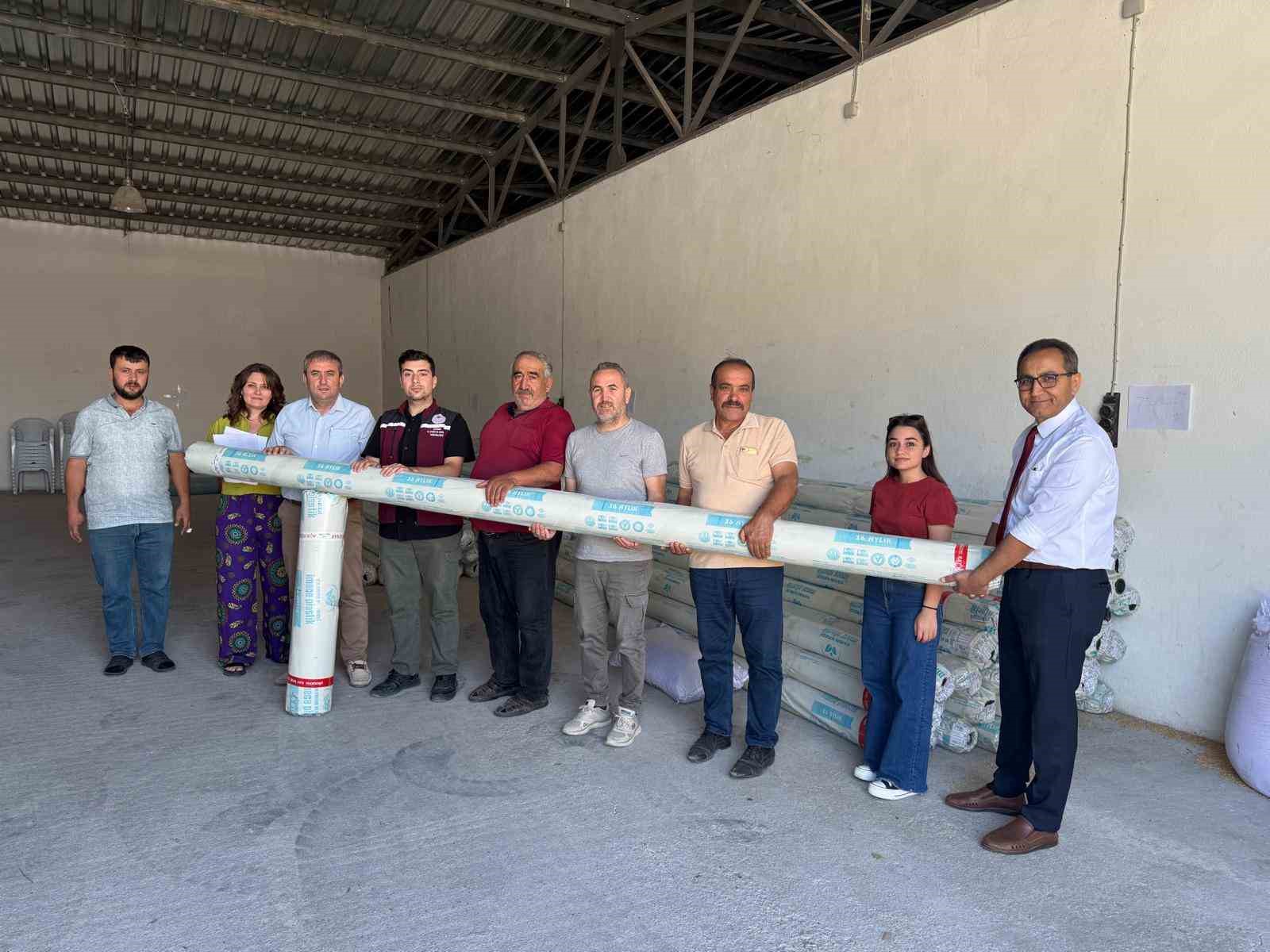 Çankırı’da yenilenen seralar üretime yeniden can verildi