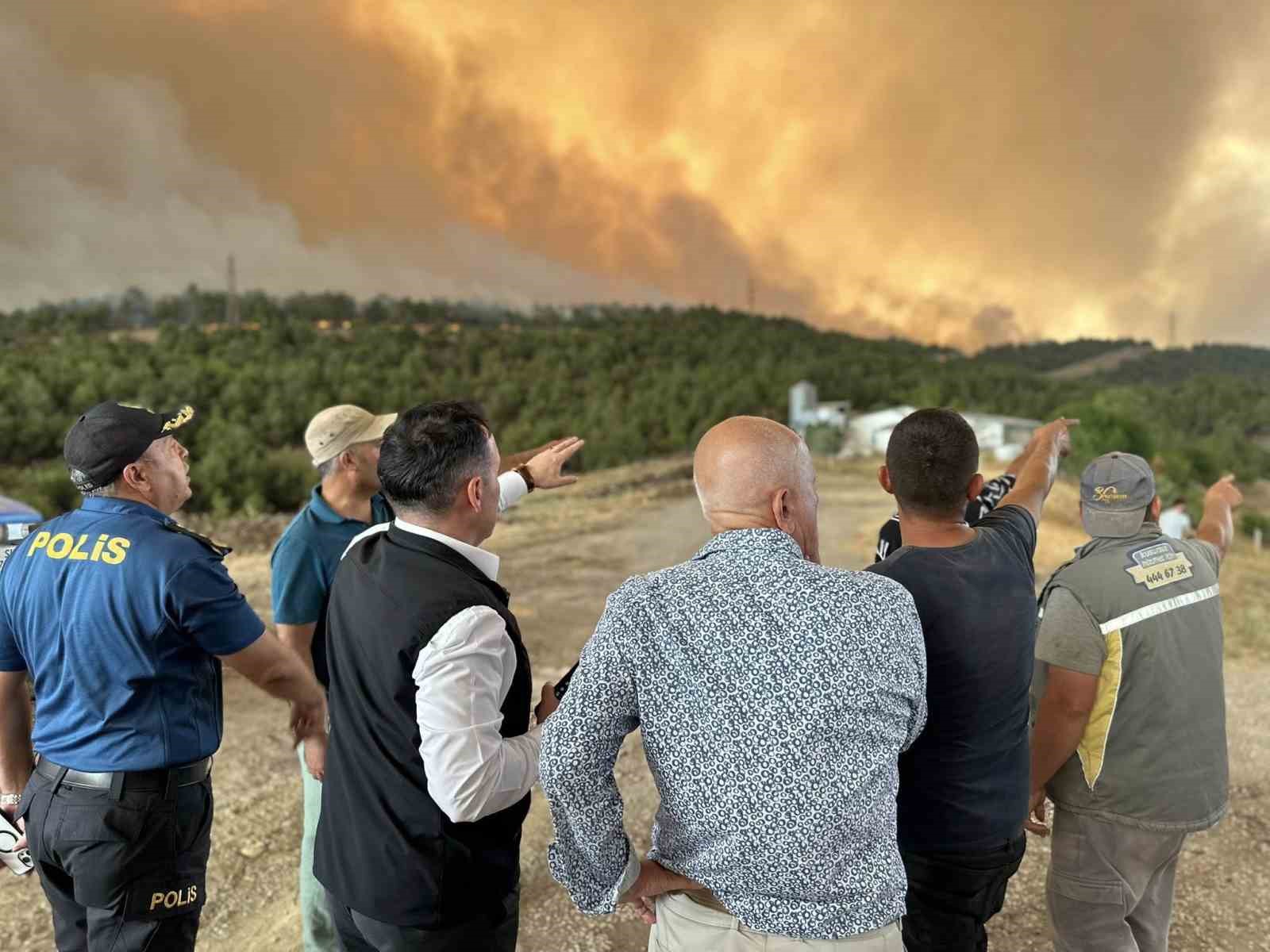 Bilecik’te orman yangını kısmen kontrol alındı