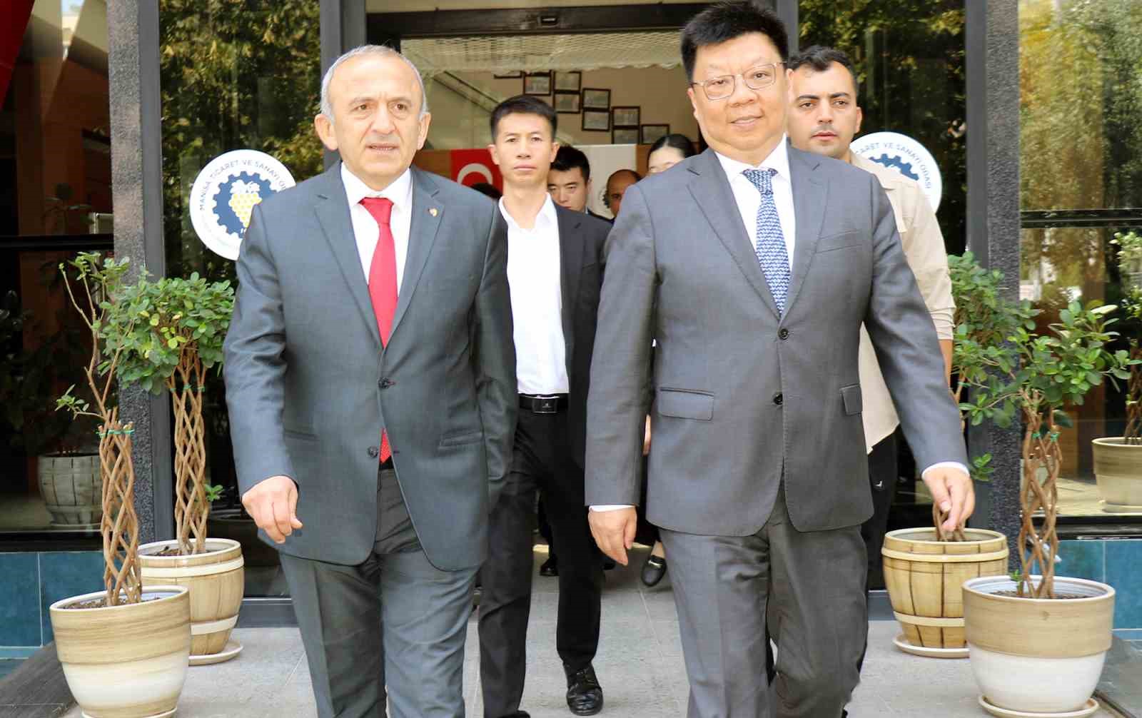 Çin Başkonsolosundan Manisa TSO’ya ziyaret
