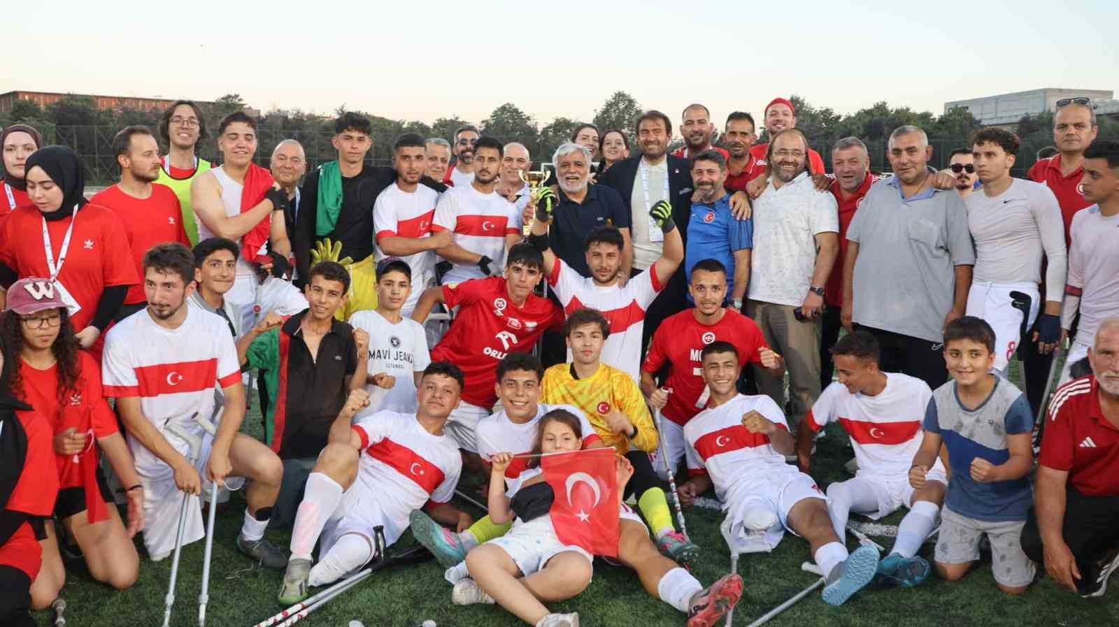 U23 Ampute Futbol Milli Takımı, Polonya’yı mağlup etti