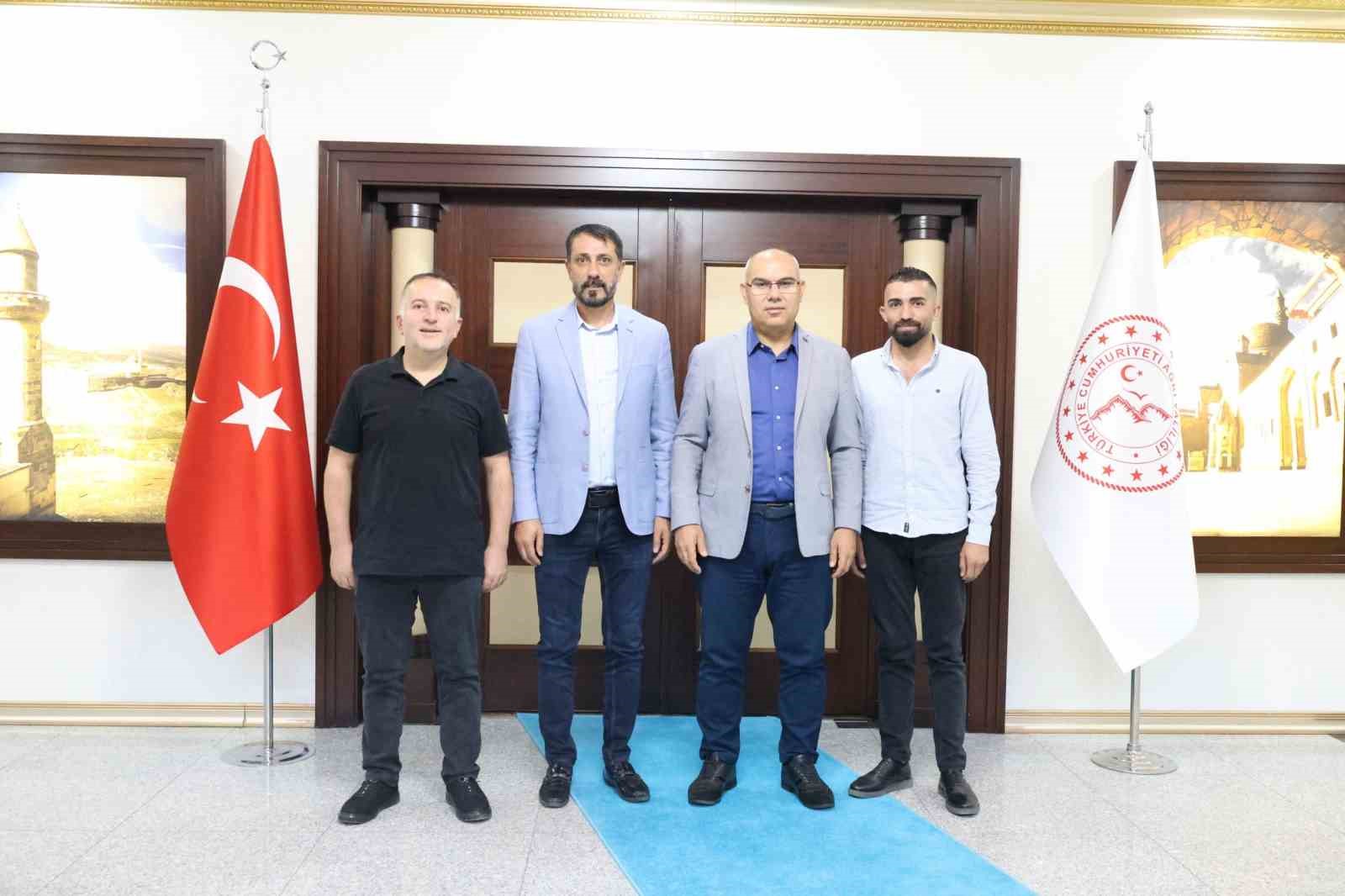 Patnos Gazeteciler Cemiyetinden Vali Mustafa Koç’a Ziyaret